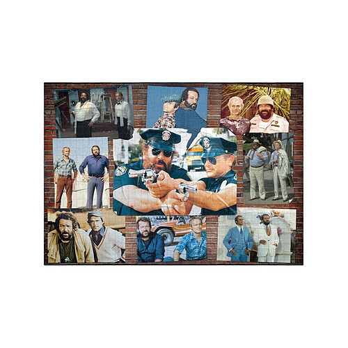 Oakie Doakie Games Bud Spencer & Terence Hill - Puzzle Poster Wall 002 (1000 pièces)