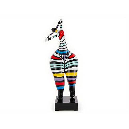 Vente-Unique Statue de femme en résine - 17 x 17 x 51 cm - multicolore - MISTRESS