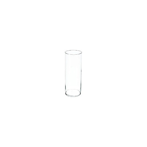 Ac-Deco Vase cylindrique en verre - H 40 cm