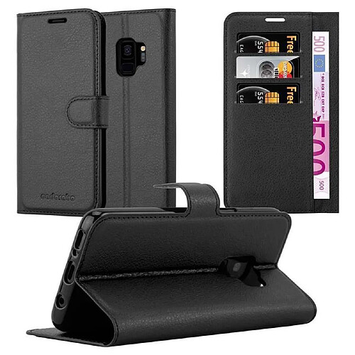 Cadorabo Coque Samsung Galaxy S9 Etui en Noir