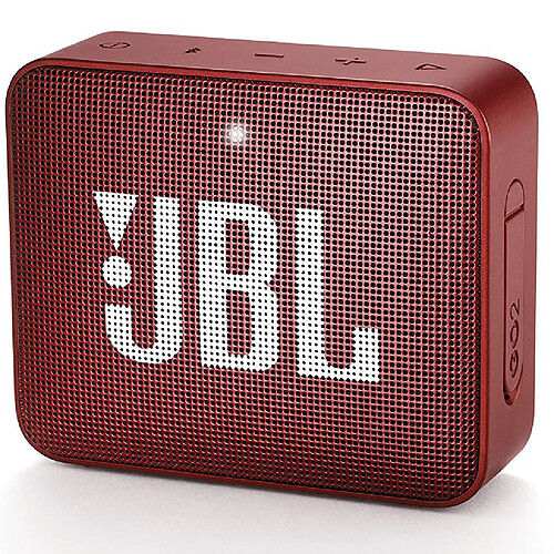 JBL GO 2 Rouge - Enceinte bluetooth