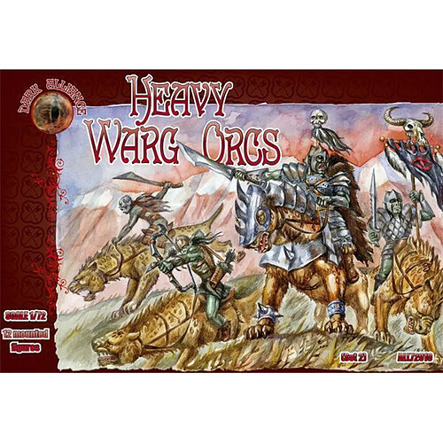 Heavy Warg Orcs - 1:72e - ALLIANCE