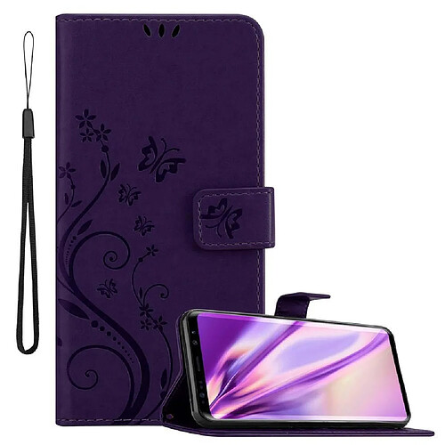 Cadorabo Coque Samsung Galaxy S9 Etui en Mauve