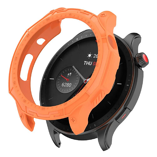 Coque en TPU pour votre Huami Amazfit GTR 4 46mm - orange