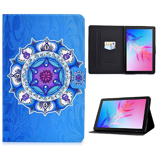 Etui en PU anti-chocs avec support pour Huawei Enjoy Tablet 2 10.1/MatePad T 10S 10.1 pouces/T 10/Honor Pad 6 10.1-pouces/X6 9.7 pouces - Gyroscope