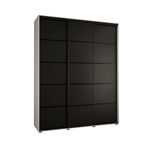 Abiks Meble Armoire DAVOS 4 À Portes Coulissantes 235,2/190/60 3 Portes