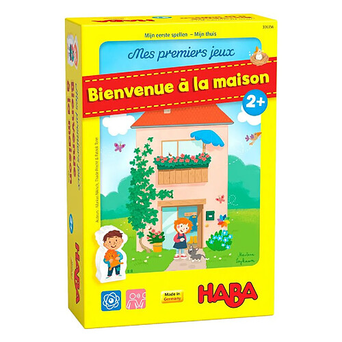 Jeu découverte Haba Mes premiers jeux Bienvenue à la maison