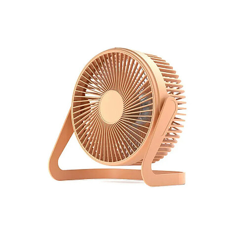 (Orange) Mini Ventilateur Portatif à Pince à Main Chargeur USB Ventilateur Électrique De Bureau Silencieux Dortoir d'Étudiants De Haute Qualité Petits Ventilateurs Ventilador De Refroidissement