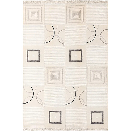 Vidal Tapis de laine 251x170 beige Darya