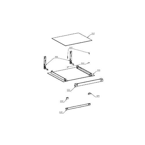 VITRE HUBLOT EXTERIEUR REP 310 POUR FOUR ELECTROLUX - 387497065