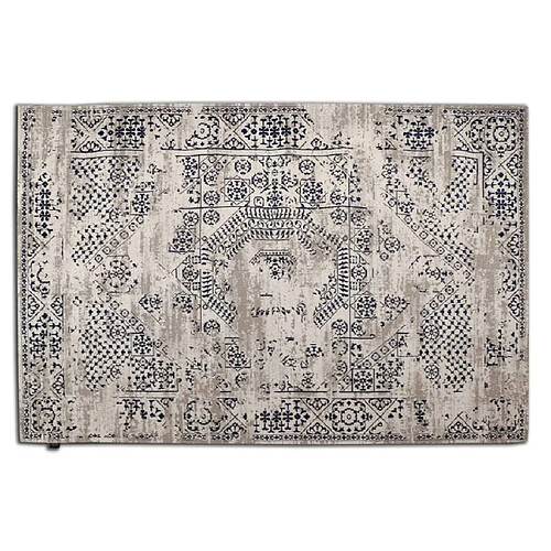 Dutch Lifestyle Tapis Durban Jahrg 300x200 cm Gris et bleu