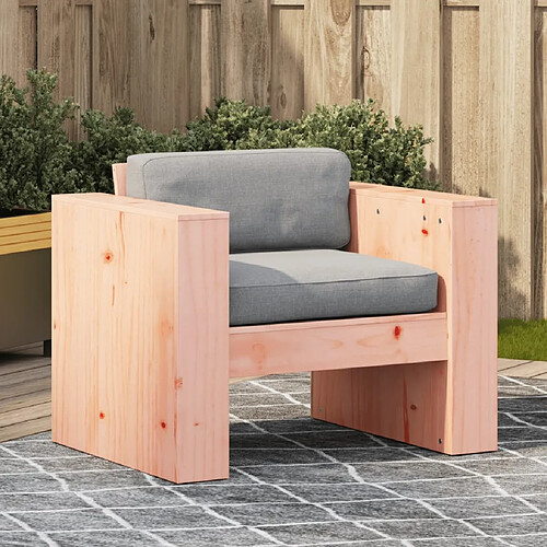 vidaXL Canapé de jardin 79x60x62 cm bois massif douglas