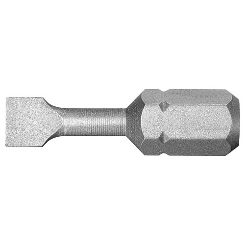 Embout 1/4'' pour vis à fente 6,5 torsion longueur 25 mm Facom ES1365T