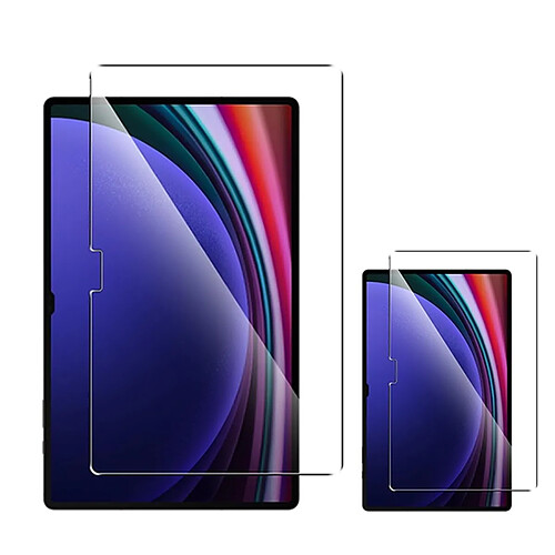 Kit 2 Verre Trempé À Coque Complète Premium Phonecare Pour Samsung Galaxy Tab S10 Ultra - Transparent