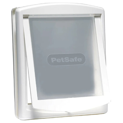 PetSafe Porte pr chiens à 2 voies 760 Large 35,6x30,5 cm Blanc