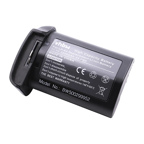 Vhbw Batterie compatible pour CANON remplace LP-E4