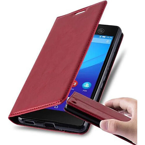 Cadorabo Coque Sony Xperia M5 Etui en Rouge