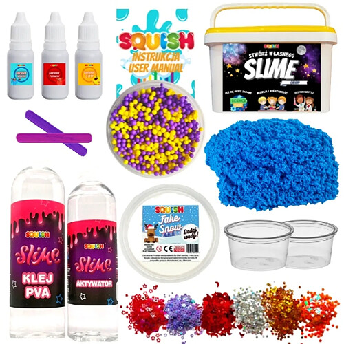 Kit de fabrication de galaxies Slime 18 pièces