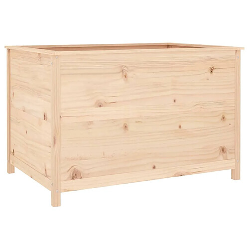 Maison Chic Jardinière,Lit surélevé de jardin - Bac à fleurs - pot de fleur 119,5x82,5x78 cm bois de pin massif -GKD57535