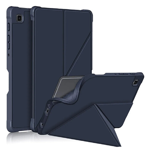 Etui en PU avec support origami bleu pour votre Samsung Galaxy Tab A7 Lite 8.7 pouces T220/T225