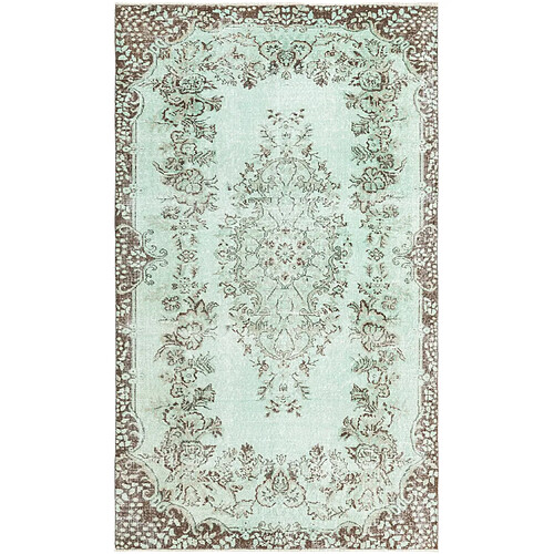 Vidal Tapis de laine 282x170 vert Ultra Vintage