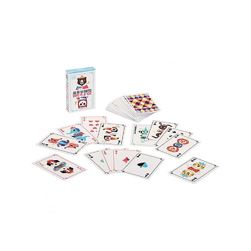 Vilac Jeu de 54 cartes figures classiques