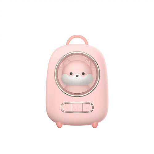 General Haut-parleur Bluetooth portable, haut-parleur Bluetooth Kawaii, appairage stéréo sans fil, 8 heures de lecture, son haute définition, mini haut-parleur Bluetooth mignon pour animal de compagnie (rose)