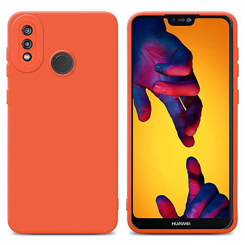 Cadorabo Coque Huawei P20 LITE 2018 / NOVA 3E Etui en Orange