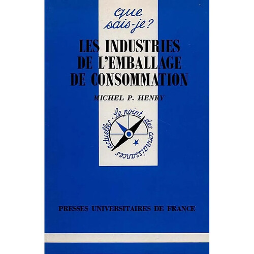 Les industries de l'emballage de consommation · Occasion