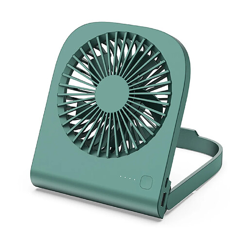 Universal Ventilateur de bureau portable USB avec banque d'alimentation 4800mAh 180 ° réglable de bureau mini fan pour gadget de bureau Home | Fan