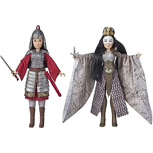 Disney Princesses - Poupees Princesses Disney Mulan et Xianniang - 30 cm