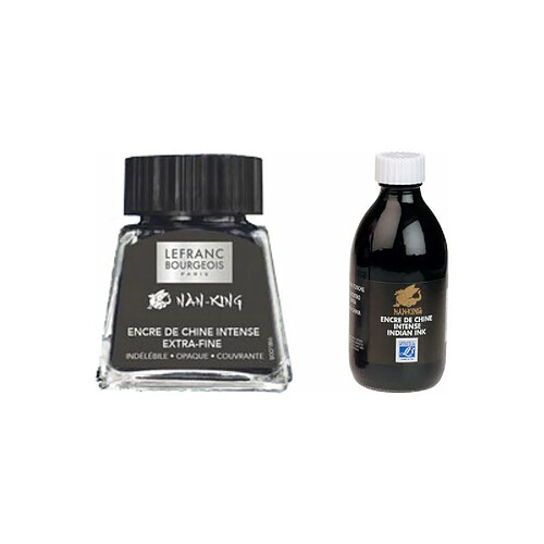 Lefranc Bourgeois LEFRANC & BOURGEOIS Encre de Chine Nan-King, 14 ml, noir ()