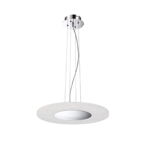 Luminaire Center Suspension LED Notte Chrome poli