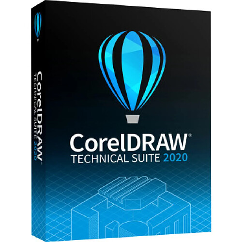 CorelDRAW Technical Suite 2020 - Licence Perpétuelle - 1 poste