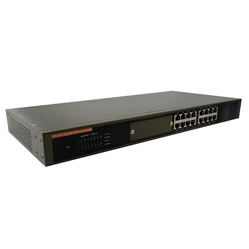 Commutateur Ethernet 10 / 100M / 1000M Gigabit non géré 16 ports / OEM / ODM (WD-1016G)