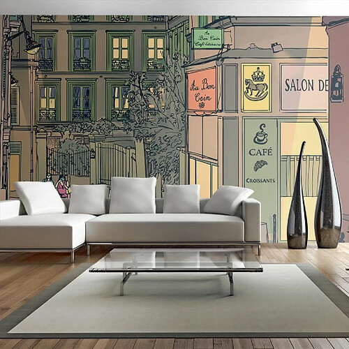 Paris Prix Papier Peint Petit Déjeuner à Paris 270x450cm