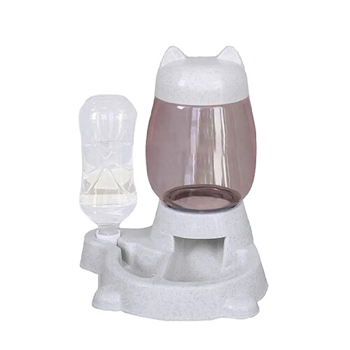 Universal Bouteille d'eau pour chat distributeur d'alimentation pour éleveur automatique pour chien chat bouteille d'alimentation pour bol distributeur pour animal de compagnie