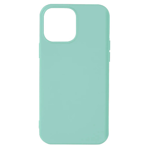 Avizar Coque iPhone 13 Pro Silicone Semi-rigide Finition Soft-touch turquoise