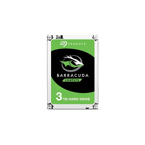 Seagate Technology Disque Dur Interne Seagate BarraCuda ST3000DMA07 3 To Argent