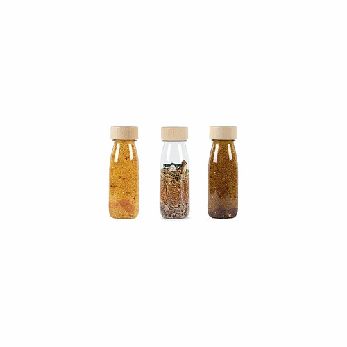 Lot de 3 bouteilles sensorielles Wood - Petit boum