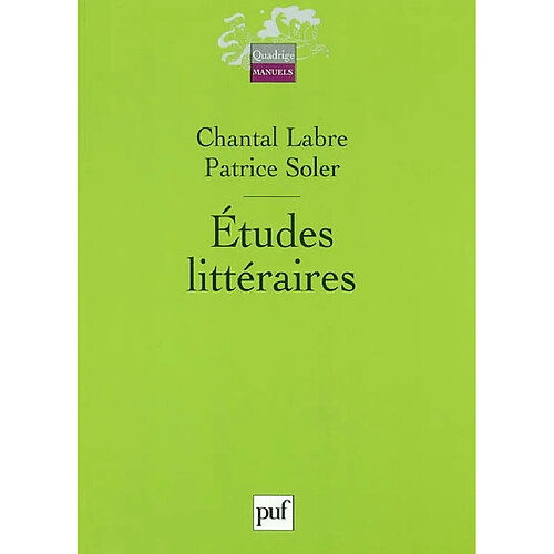 Etudes littéraires · Occasion