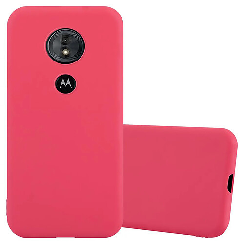 Cadorabo Coque Motorola MOTO E5 / G6 PLAY Etui en Rouge