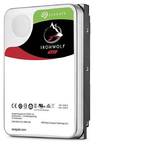 Seagate Technology IronWolf 12To 3.5p NAS HDD SP IronWolf 12To 7200rpm SATA III 3.5p Internal NAS HDD Retail SinglePack