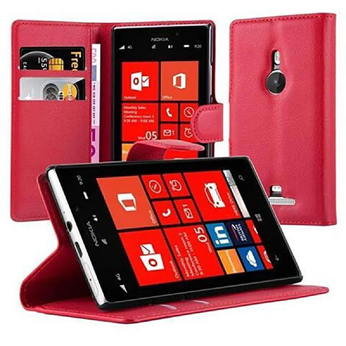 Cadorabo Coque Nokia Lumia 925 Etui en Rouge