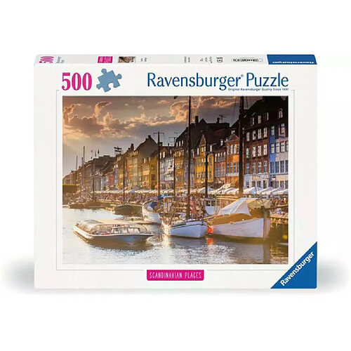 Nathan 500p puzzle Couche de soleil a Copenhague