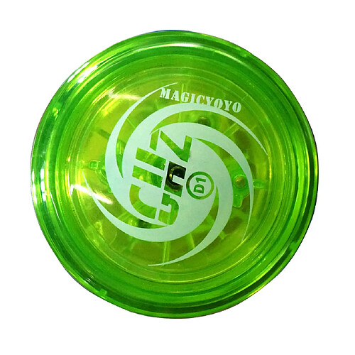 D1 Spin Ball Professional Roulement YoYo Taille E Avec Corde Vert