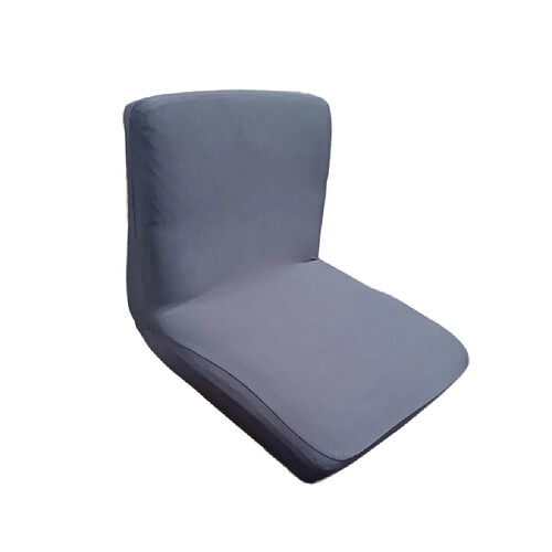 Spandex Stretch Low Short Back Chair Cover Bar Stool Cover Grey Dark