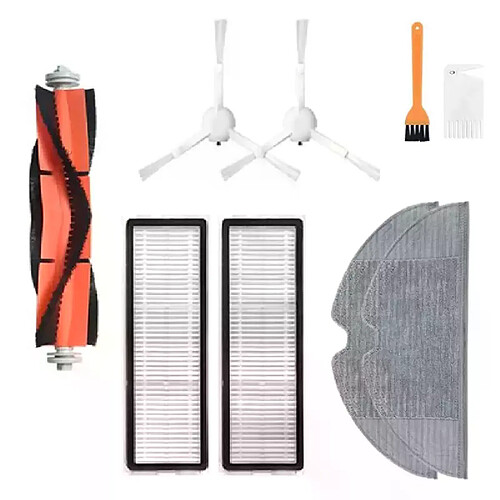 Accessoires pour aspirateur Robot Xiaomi Mijia 1C, brosse principale, brosse latérale, filtre HEPA, vadrouille, outil de nettoyage en tissu, pièces détachées