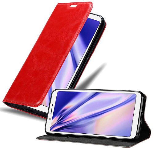 Cadorabo Coque BQ Aquaris C Etui en Rouge