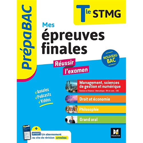 Terminale STMG : mes épreuves finales : nouveau bac